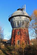 Wasserturm(der Bauart Klnne)des ehem.Bahnbetriebswerkes Chemnitz-Glsa im November 2014