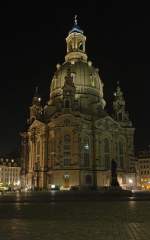 Die Frauenkirche am Neumarkt (Oktober 2007)