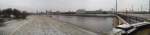 Dresden - Panoramablick Marienbrcke - Historische Altstadt