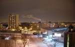 Blick ber Dresden Gorbitz - Winternacht