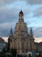 Die Dresdener Frauenkirche.