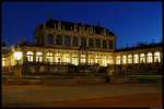 Der Porzellanpavillon des Dresdner Zwinger beherbergt die Porzellansammlung der Staatlichen Kunstsammlungen Dresdens.