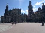 Katholische Hofkirche in Dresden (Kathedrale der heiligsten Dreifaltigkeit).