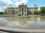 Dresden - das Japanische Palais, einst fr August den Starken zur Unterbringung seiner Porzellansammlung errichtet.