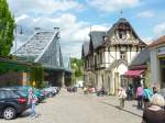 Dresden - der Schillergarten, im Ortsteil Blasewitz unmittelbar an der Elbe bzw.