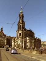 Katholische Hofkirche am 16.06.2012 in Dresden