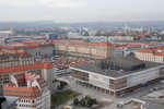 Dresden, Altmarkt und Kulturpalast, Blick von der Aussichtsplattform der Frauenkirche - 01.10.2012