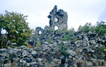 Die Ruiner der Dresdner Frauenkirche.