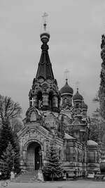 Die Russisch-orthodoxe Kirche in Dresden wurde zwischen 1872 und 1874 errichtet.