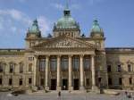 Leipzig, historisches Portal des Reichsgerichtsgebude (22.09.2012)