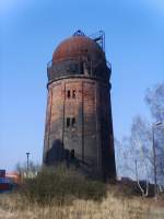 Wasserturm 1 Leipzig-Bahnbetriebswerk Wahren im April 2008