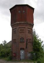 Wasserturm am Bahnhof Leipzig-Leutzsch im Juni 2011