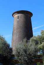 Der Rest des Wasserturms in Leipzig-Mockau im September 2013