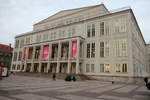 Die Oper in Leipzig am Augustusplatz  am 10.