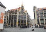 Das Gebude des Commerzbank in Leipzig an der Ecke Klostergasse/Thomaskirchhof.