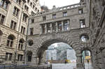 Die Verbindungsbrcke zwischen Neuem Rathaus und Stadthaus Leipzig, umgangssprachlich auch Beamtenlaufbahn genannt.