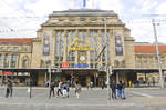 Leipzig Hauptbahnhof - Eingang zur Osthalle.