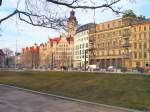 Leipzig, Blick Richtung Neues rathaus, 2004