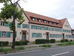 Gartenstadt Lauta-Nord, Arbeiterhuser in der Strae der Freundschaft (08.06.2025)
