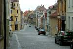 Die Bautzner Strae in der Kamenzer Innenstadt.