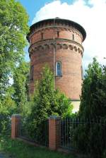 Wasserturm Knigsbrck im Juli 2015