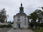 Carlsfeld, evangelische Trinitatiskirche, erbaut von 1684 bis 1688 durch Wolf Caspar von Klengel (23.07.2023)