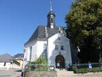 Bernsbach, evangelische Kirche zur Ehre Gottes, erbaut von 1679 bis 1681 (19.08.2023)