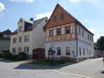Raschau, Haus der Volkskunst in der Hauptstrae (19.08.2023)