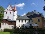 Schlettau, Schloss, gegrndet um 1200, ungebaut ab 1429 (19.08.2023)