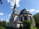 Sehma, evangelische Pauluskirche, erbaut 1899 im Jugendstil (19.08.2023)