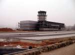 Dieser neue Flughafentower entsteht gerade in Jahnsdorf, 20.12.07