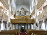 Eibenstock, Orgelempore in der Ev.