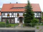 Umgebindehaus in Bertsdorf, Zittauer Gebirge 2004