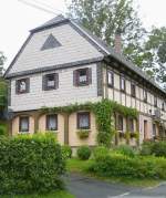 Umgebindehaus im Zittauer Gebirge, Sommer 2004