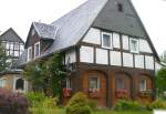 Umgebindehaus in Bertsdorf, Zittauer Gebirge - Sommer 2004