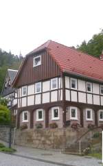 Umgebindehaus im Kurort Oybin, 2004