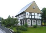 Umgebindehaus in Betrsdorf, Zittauer Gebirge 2007