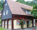 Umgebindehaus in Waltersdorf/Zittauer Gebirge - 2004