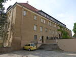 Seifhennersdorf, Rathaus am Rathausplatz, erbaut von 1923 bis 1925, Architekt Wilhelm Jost (05.06.2025)
