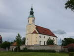 Eibau, evangelische Kirche, erbaut von 1704 bis 1707 (05.06.2025)  