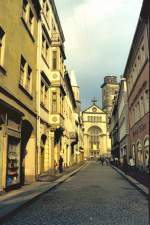 Zittau, Innenstadt um 1988