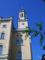 Rathaus Zittau im Sommer 2004.