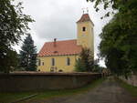 Kreba-Neudorf, evangelische Kirche, erbaut von 1683 bis 1685 durch Johannes Rudolph (16.09.2021)
