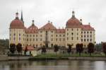 Die Moritzburg ein Jagd- und Barockschloss in Sachsen.