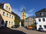Augustusburg, Gebude und Stadtkirche St.