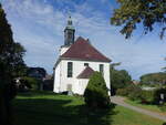 Leubsdorf, evangelische Kirche, erbaut von 1789 bis 1790 (17.09.2023)