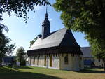 Mittelsaida, evangelische Kirche, erbaut im 15.
