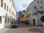 Freiberg, historische Huser in der Kirchgasse (18.09.2023)