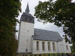 Lichtenberg, barocke evangelische Kirche, erbaut 1648 (18.09.2023)