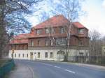 Dieses wunderschne Haus steht am Meiner Ring Ecke Leipziger Strae in Freiberg, 07.04.07